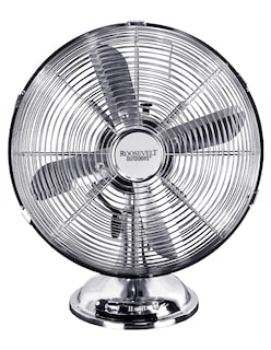 Foto 1 | Ventilador de Mesa Oscilatorio Plateado 12'' Roosevelt Outdoors O42