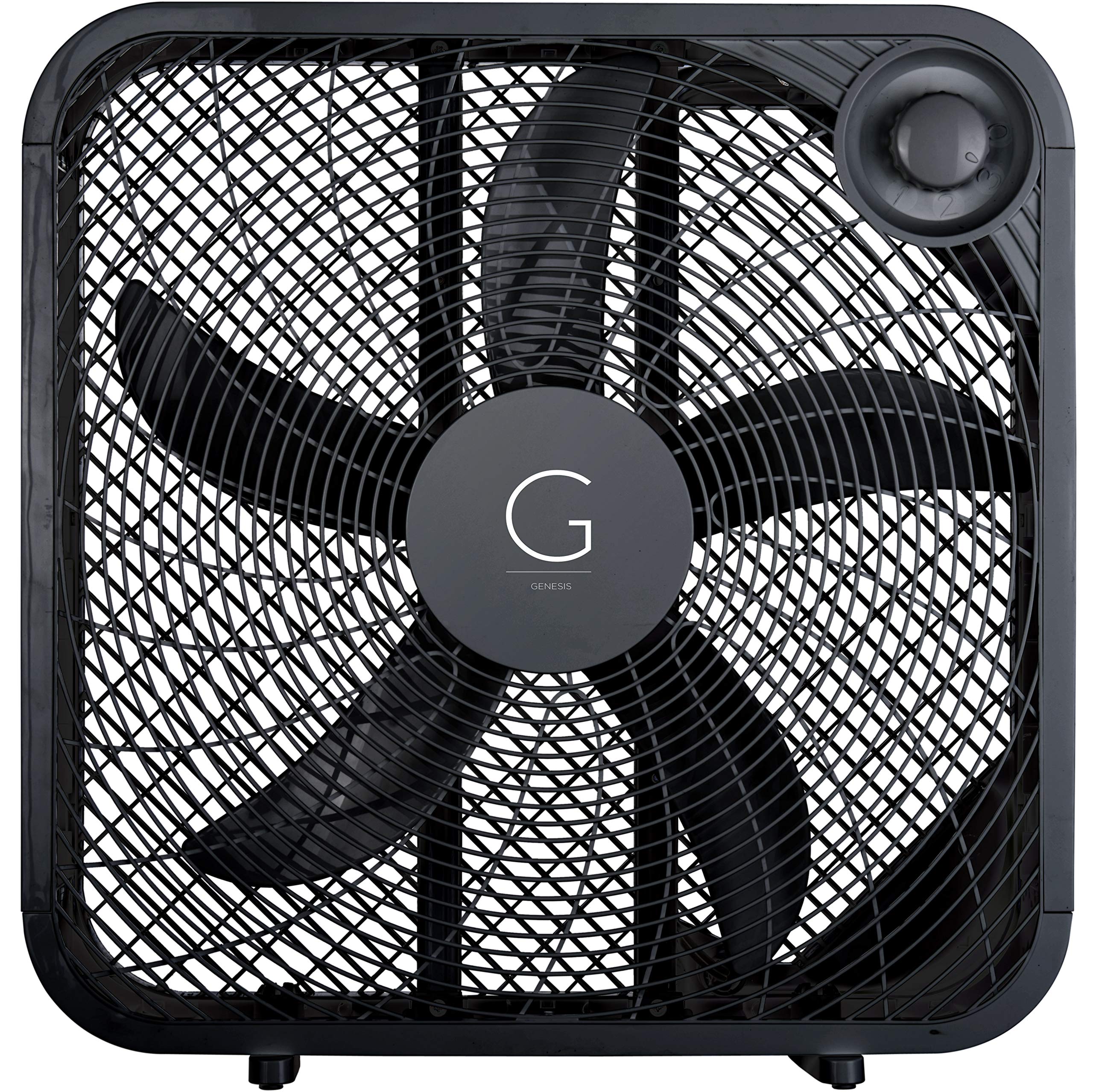 Foto 2 pulgar | Ventilador De Caja Genesis G20box-blk, 20 Pulgadas, 3 Velocidades, Negro - Venta Internacional.