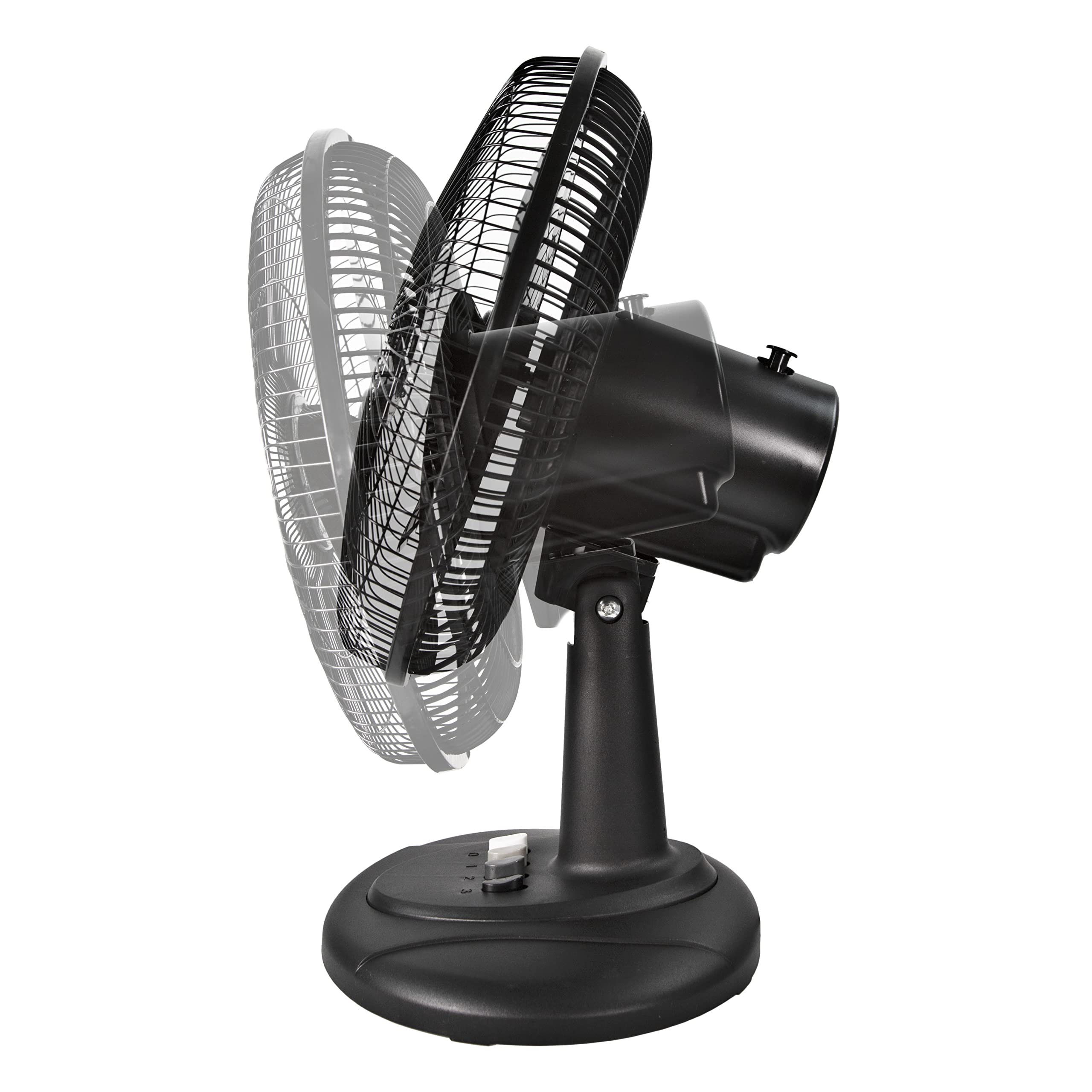 Foto 8 pulgar | Ventilador De Mesa Comfort Zone Cz121bk, 30 Cm, Oscilante De 3 Velocidades - Venta Internacional.