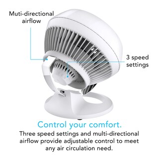 Foto 3 | Ventilador Circular Vornado 460 3 Velocidades Blanco - Venta Internacional