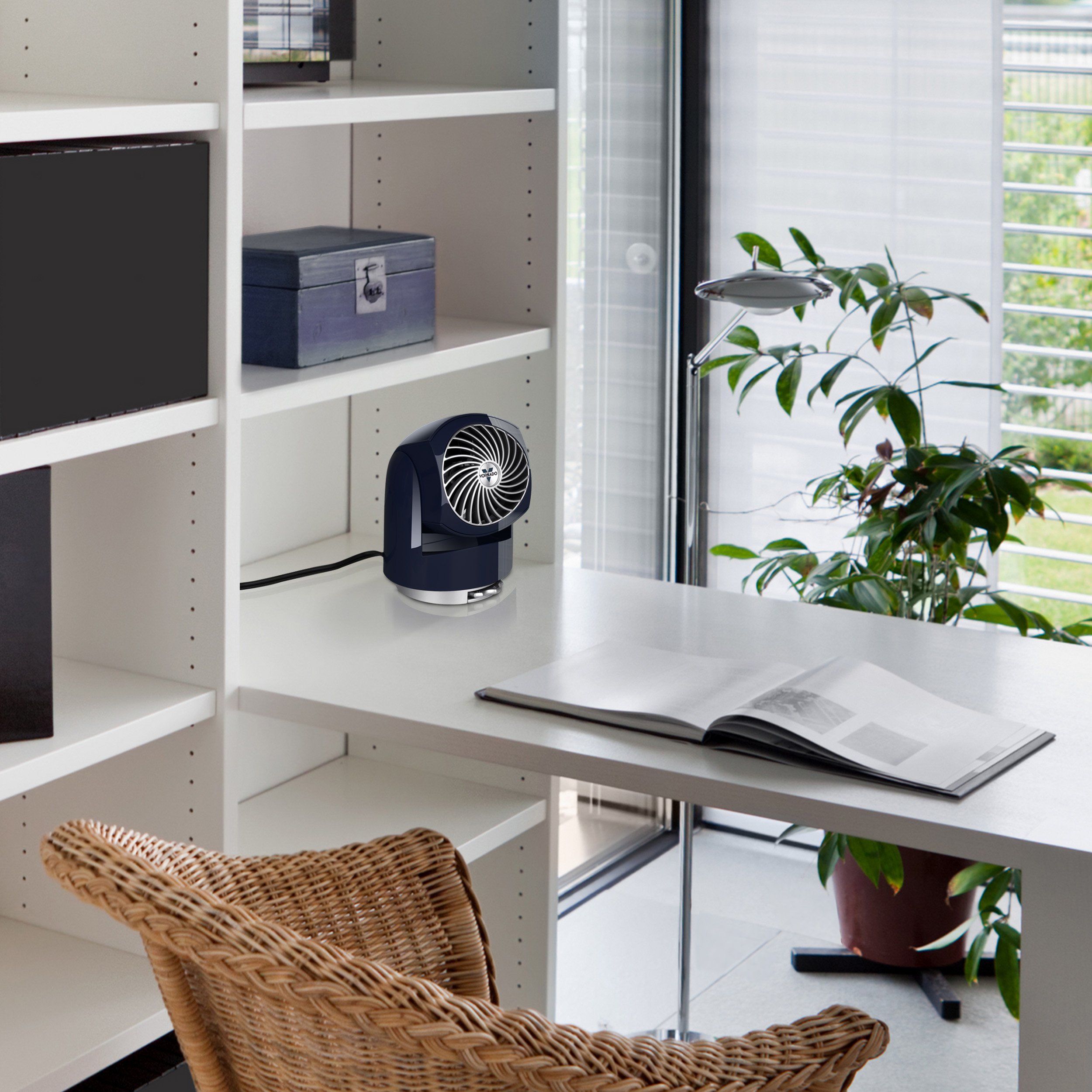 Foto 5 | Ventilador Circulador de Aire Vornado Flippi V6 Midnight Blue - Venta Internacional