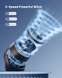 Foto 5 | Ventilador Gaiatop Portátil De 5 Pulgadas y 3 Velocidades - Venta Internacional