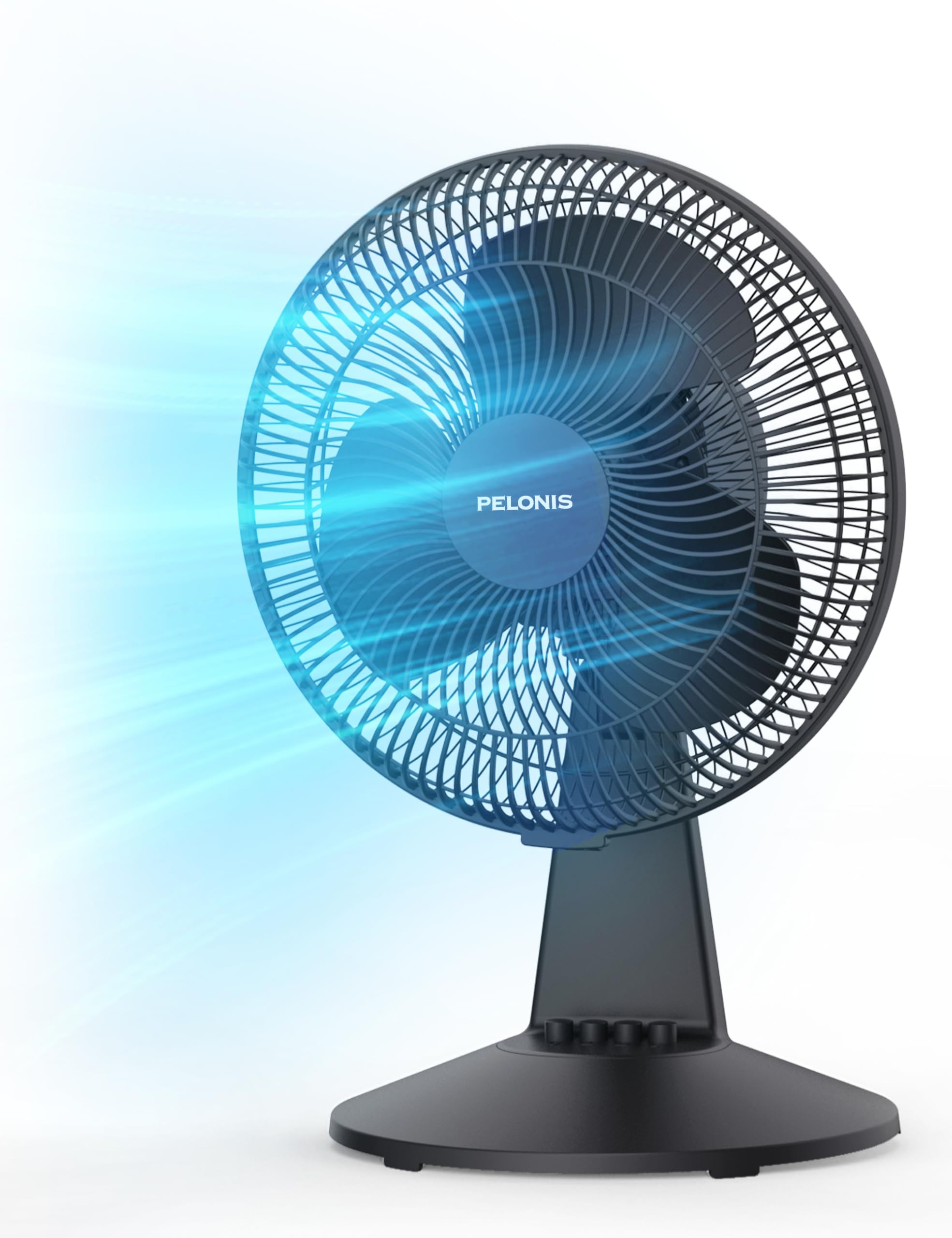 Foto 2 pulgar | Ventilador de Mesa Pelonis 30 cm  Oscilante 3 Velocidades - Venta Internacional