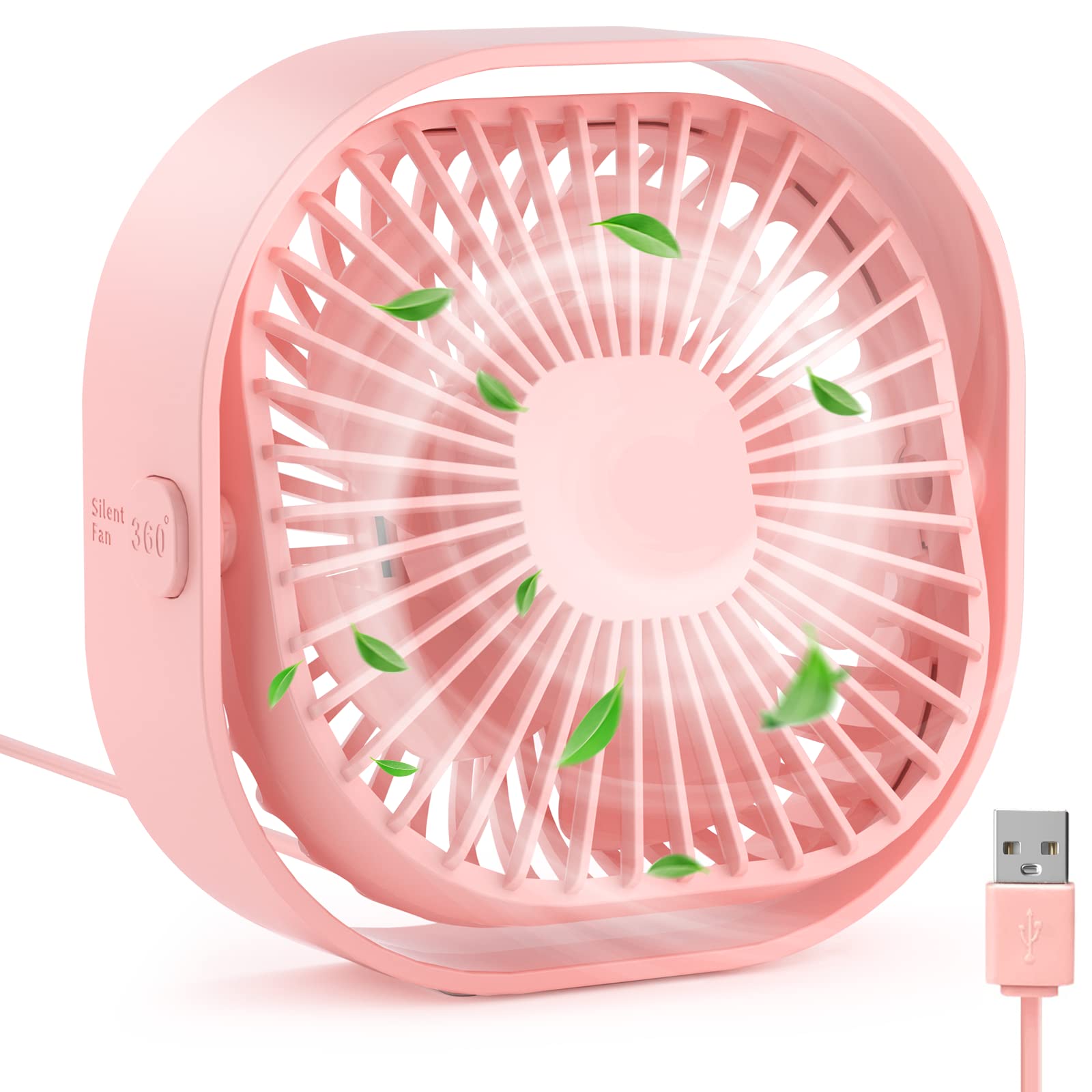 Foto 1 | Ventilador de Escritorio Rjvw Small Usb de 4 Pulgadas - Venta Internacional