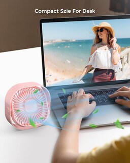 Foto 3 | Ventilador de Escritorio Rjvw Small Usb de 4 Pulgadas - Venta Internacional