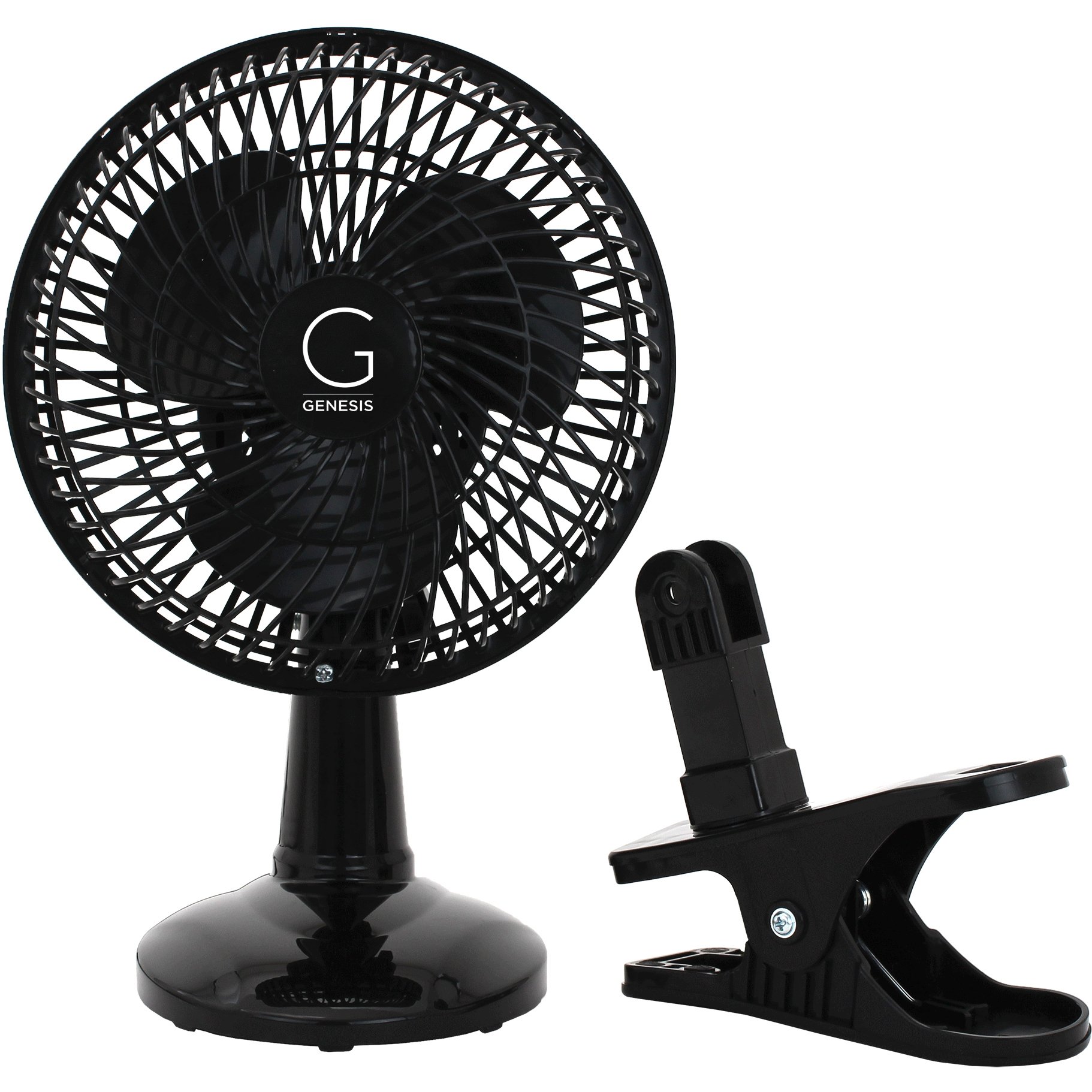 Foto 2 pulgar | Ventilador De Mesa Convertible Clip Genesis, 6 Pulgadas, Negro - Venta Internacional.