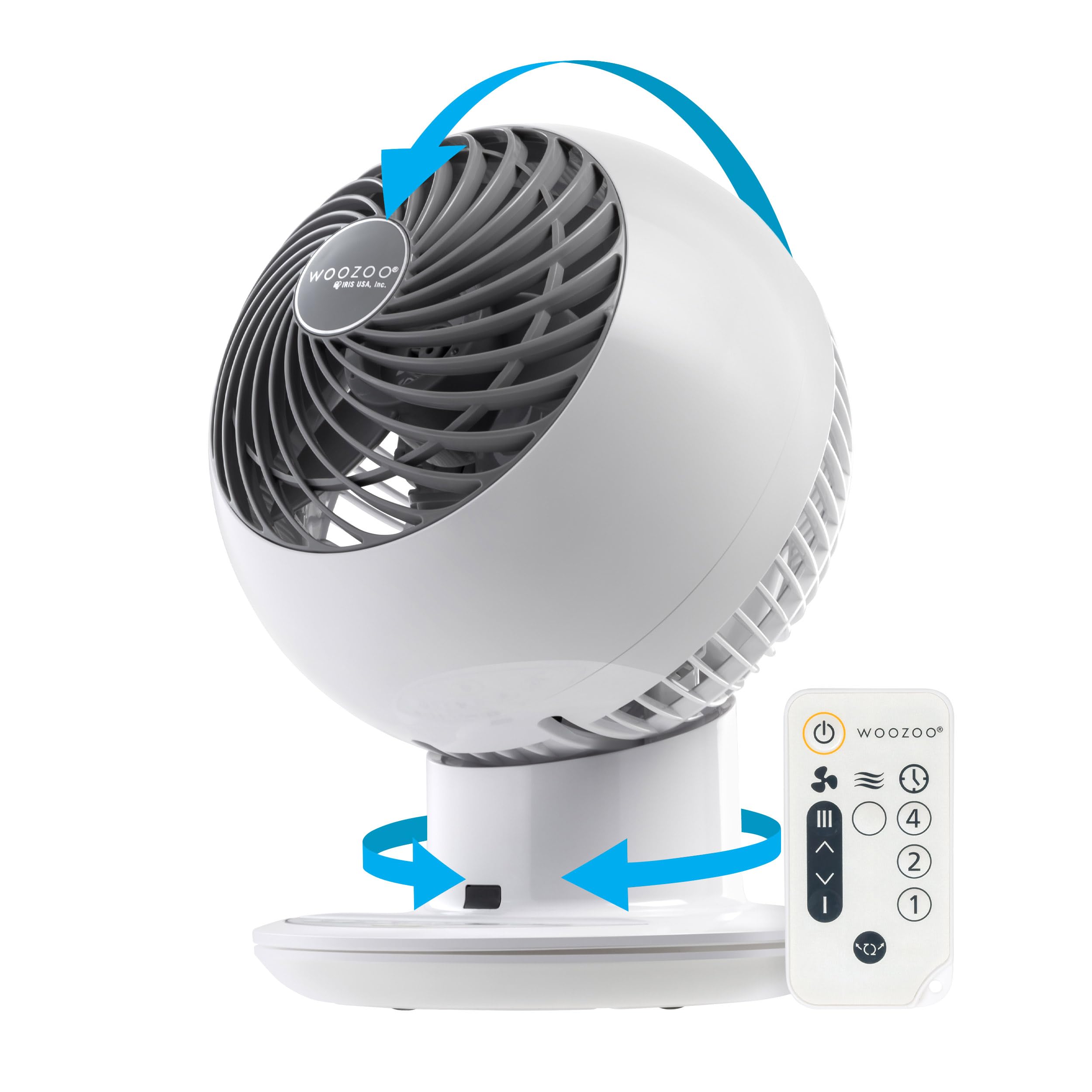 Foto 1 | Ventilador Iris Usa Woozoo Oscilante Con Mando A Distancia 2023 - Venta Internacional.