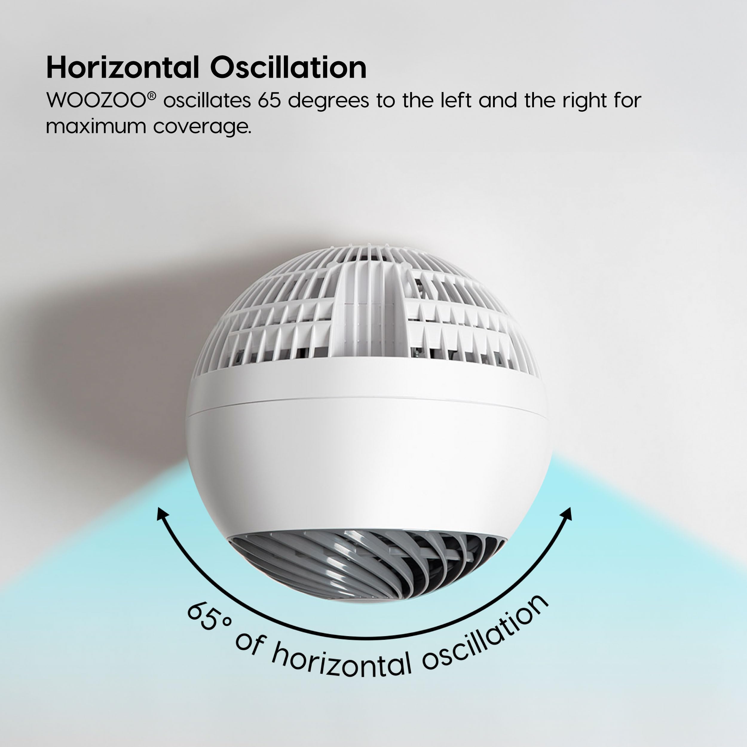 Foto 4 pulgar | Ventilador Iris Usa Woozoo Oscilante Con Mando A Distancia 2023 - Venta Internacional.