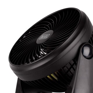 Foto 3 | Ventilador De Escritorio Black+decker Turbo Electric Portable 18 Cm Negro - Venta Internacional.