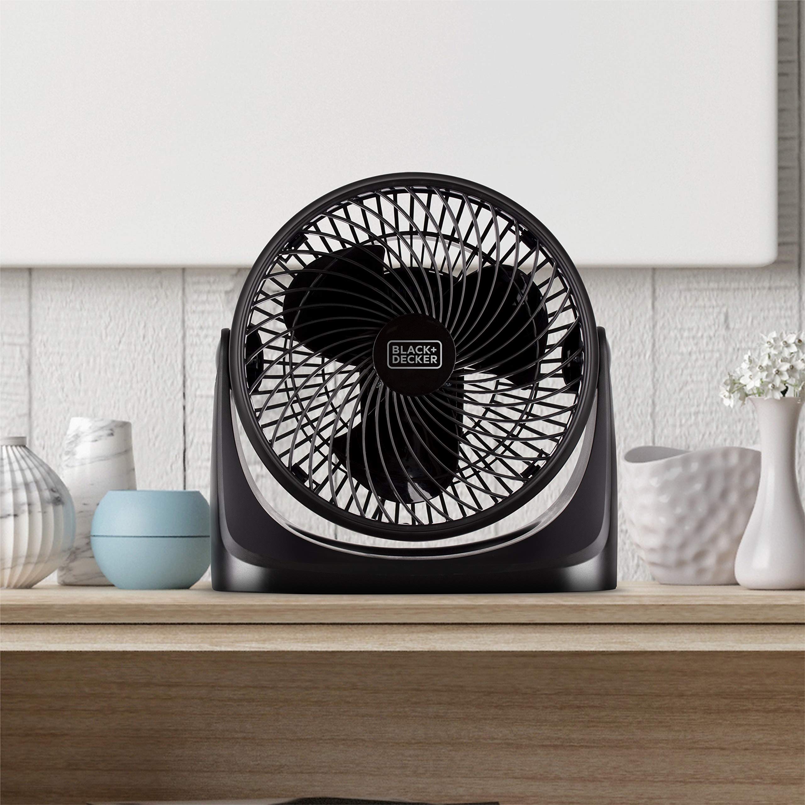 Foto 7 pulgar | Ventilador De Escritorio Black+decker Turbo Electric Portable 18 Cm Negro - Venta Internacional.