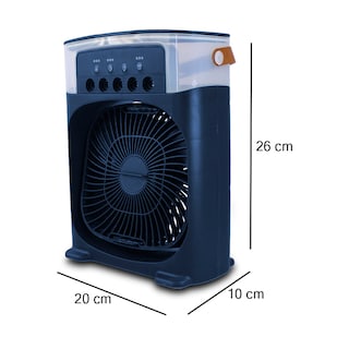 Foto 2 | Ventilador de Escritorio Playbox con Pulverizacion de Agua Alamábrico Azul