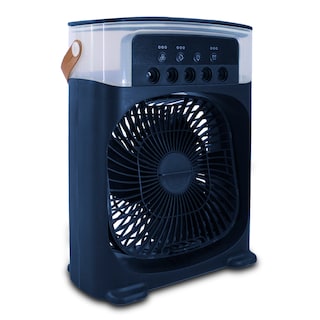 Foto 3 | Ventilador de Escritorio Playbox con Pulverizacion de Agua Alamábrico Azul