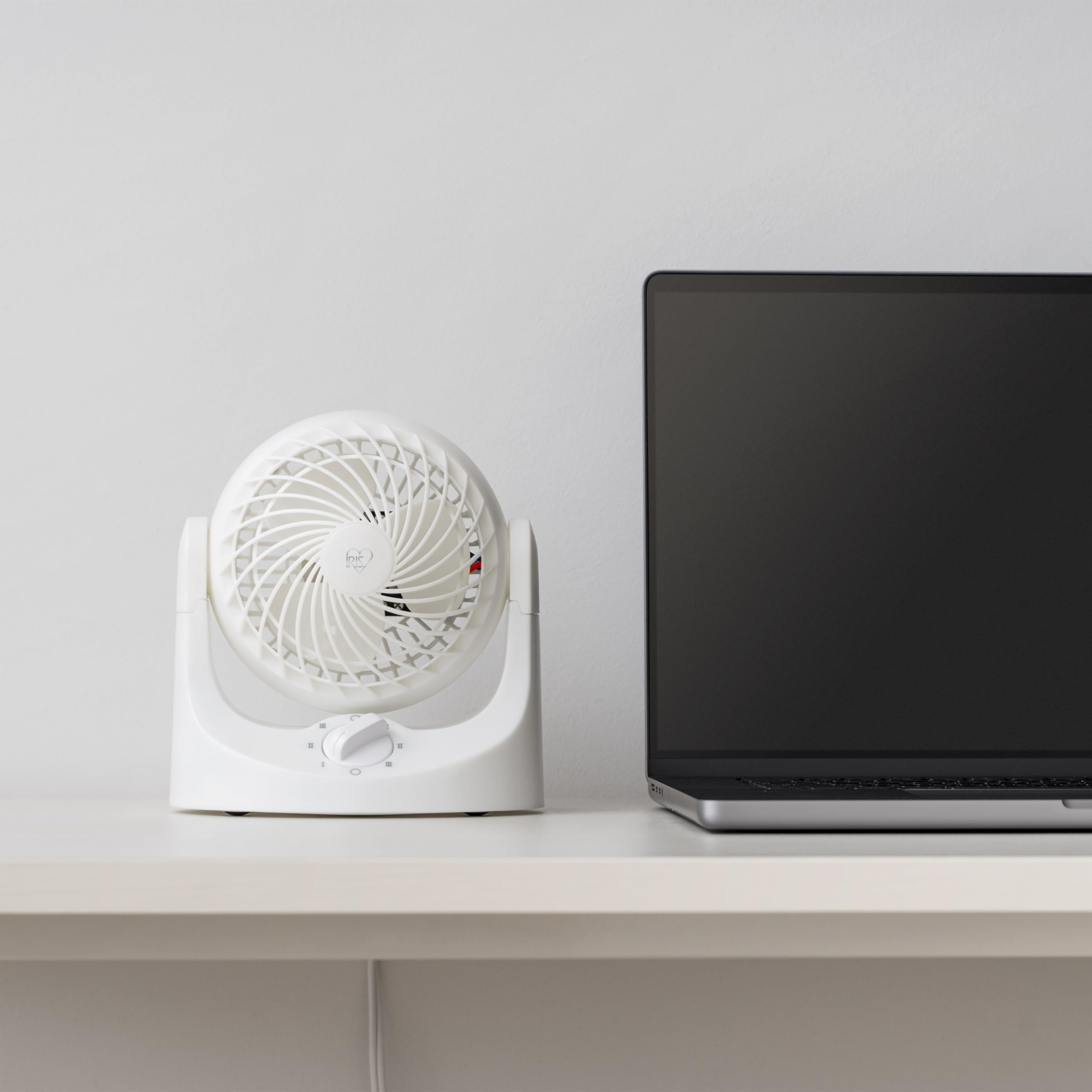 Foto 5 | Ventilador de Escritorio Fan Iris Usa 3 Velocidades 7 Pulgadas Blanco - Venta Internacional