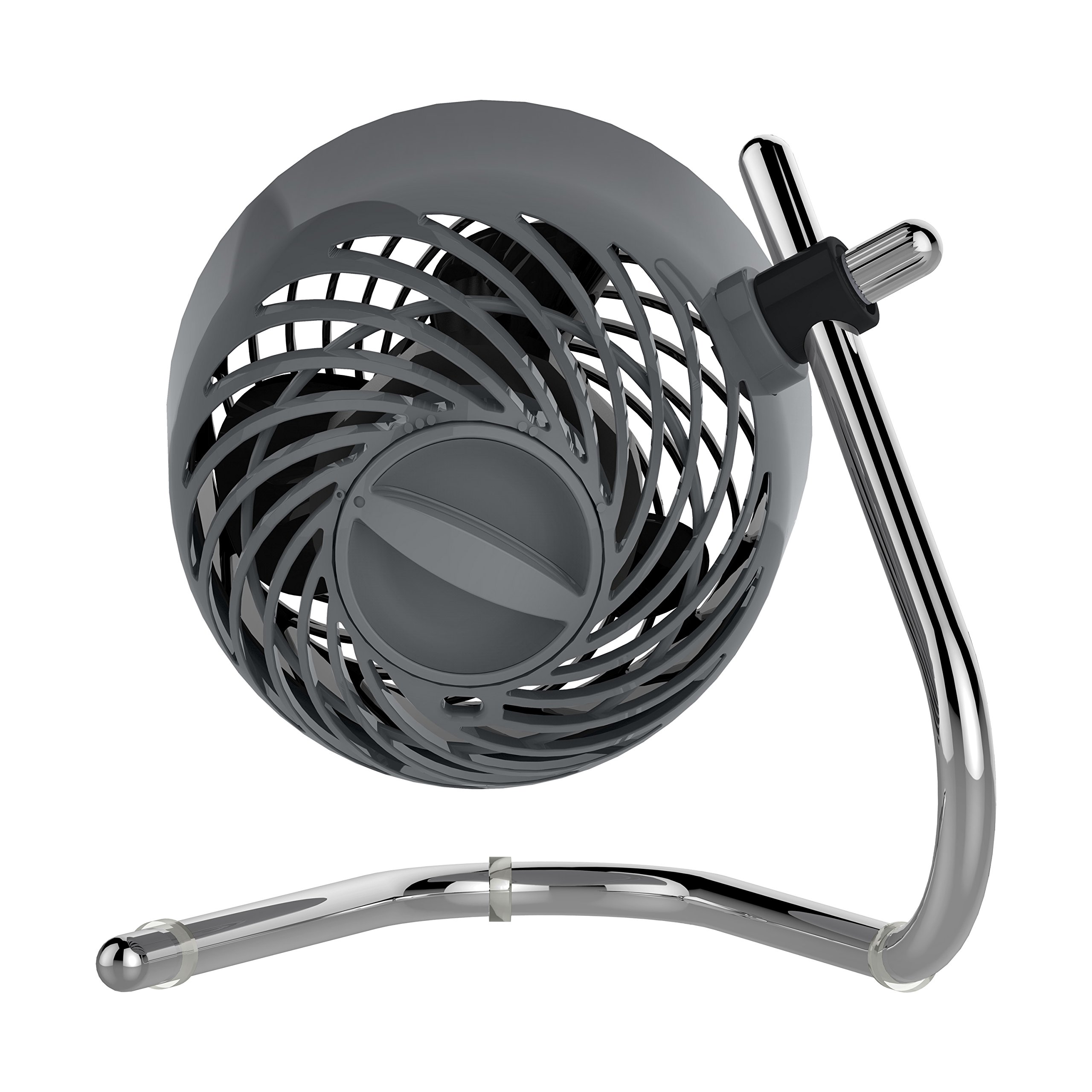 Foto 3 | Ventilador Circulador de Aire Vornado Gris Pivot 6 Pulgadas 3 Velocidades - Venta Internacional