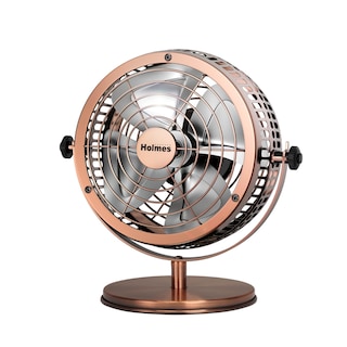 Foto 1 | Ventilador De Mesa Holmes 6 Heritage, 2 Velocidades Y 4 Aspas, Cobre Cepillado - Venta Internacional.
