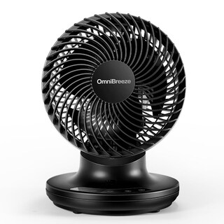 Foto 1 | Ventilador Circulador De Aire Genérico Omnibreeze De 15 Cm Negro Con Mando A Distancia - Venta Internacional.