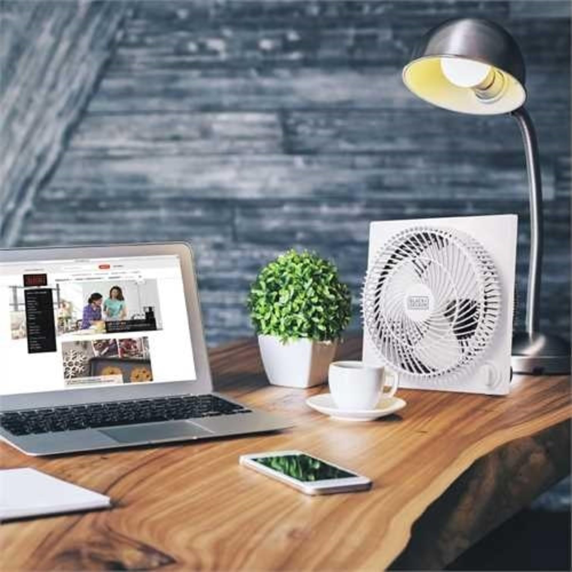 Foto 5 pulgar | Miniventilador De Mesa Black+decker Bfb09w, 23 Cm, Blanco - Venta Internacional.