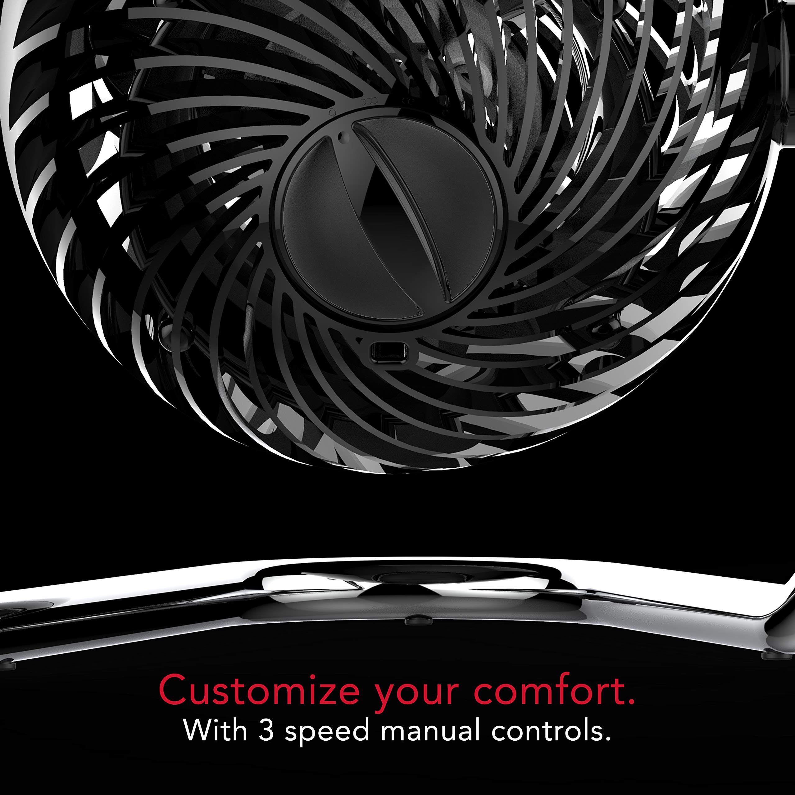 Foto 4 pulgar | Ventilador Circulador de Aire Vornado Pivot3 Compact de 3 Velocidades Negro - Venta Internacional