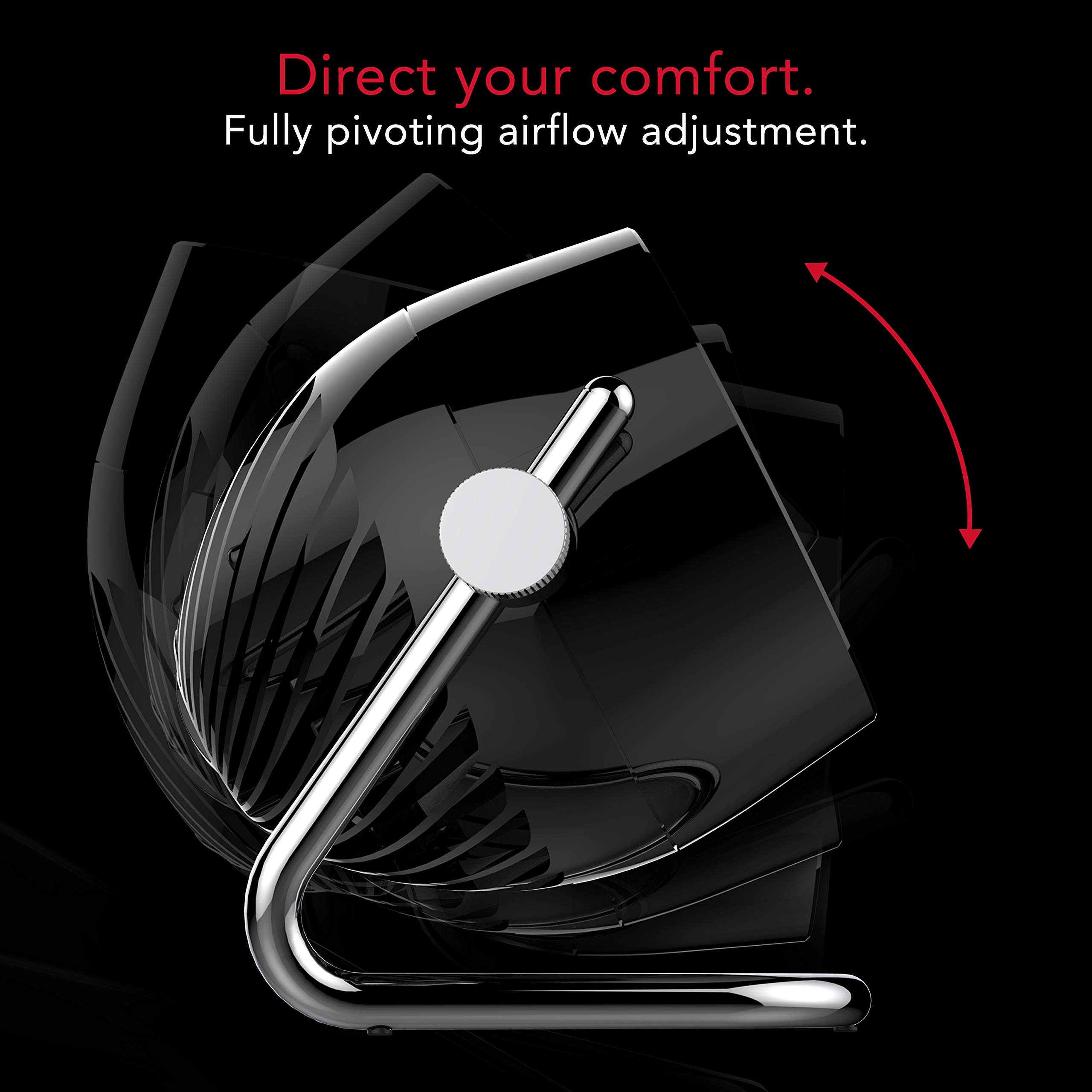 Foto 5 pulgar | Ventilador Circulador de Aire Vornado Pivot3 Compact de 3 Velocidades Negro - Venta Internacional