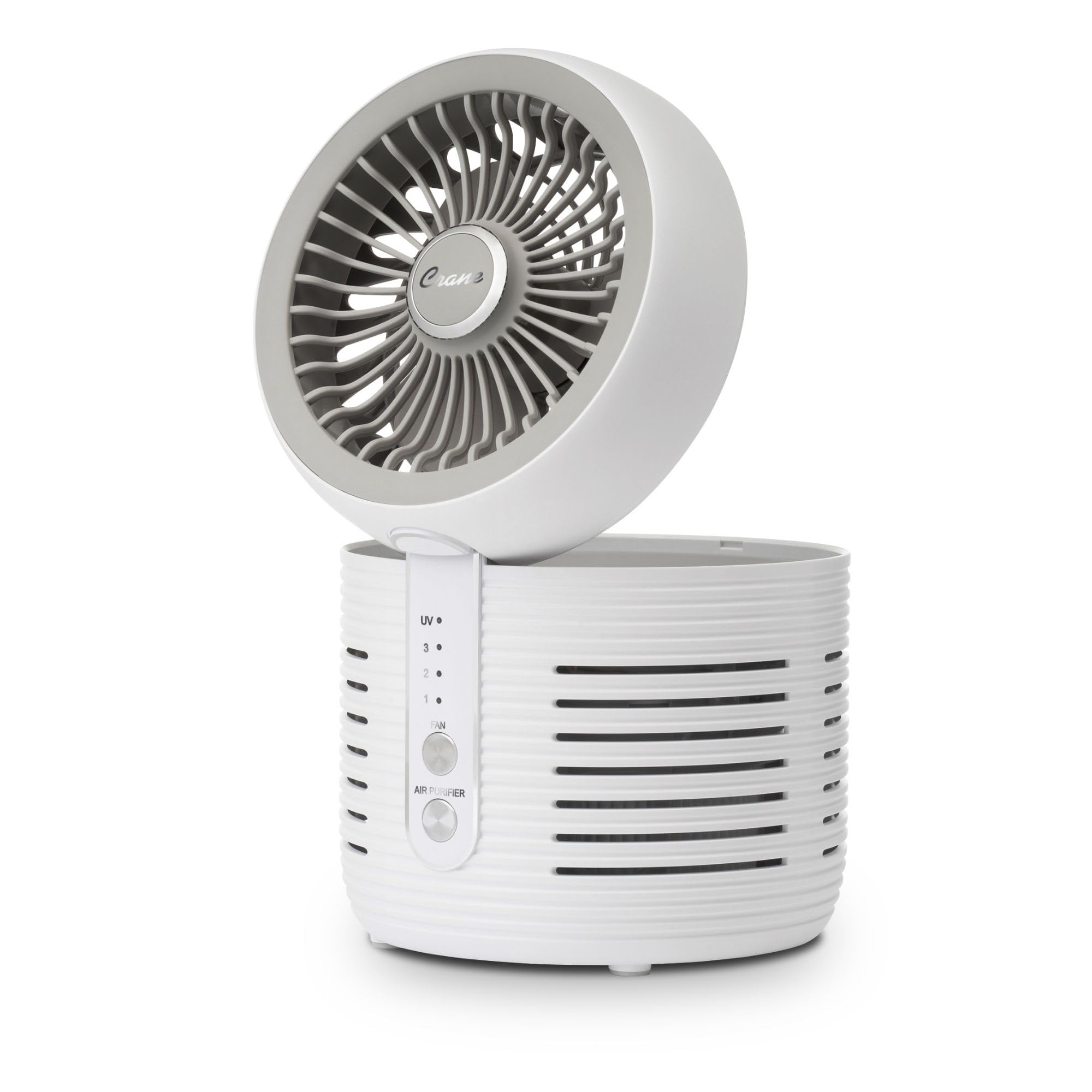 Foto 2 pulgar | Purificador de Aire con Ventilador de Escritorio Crane 2 en 1 Blanco - Venta Internacional