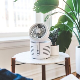 Foto 3 | Purificador de Aire con Ventilador de Escritorio Crane 2 en 1 Blanco - Venta Internacional