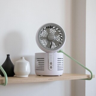 Foto 4 | Purificador de Aire con Ventilador de Escritorio Crane 2 en 1 Blanco - Venta Internacional