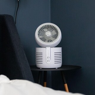 Foto 6 | Purificador de Aire con Ventilador de Escritorio Crane 2 en 1 Blanco - Venta Internacional