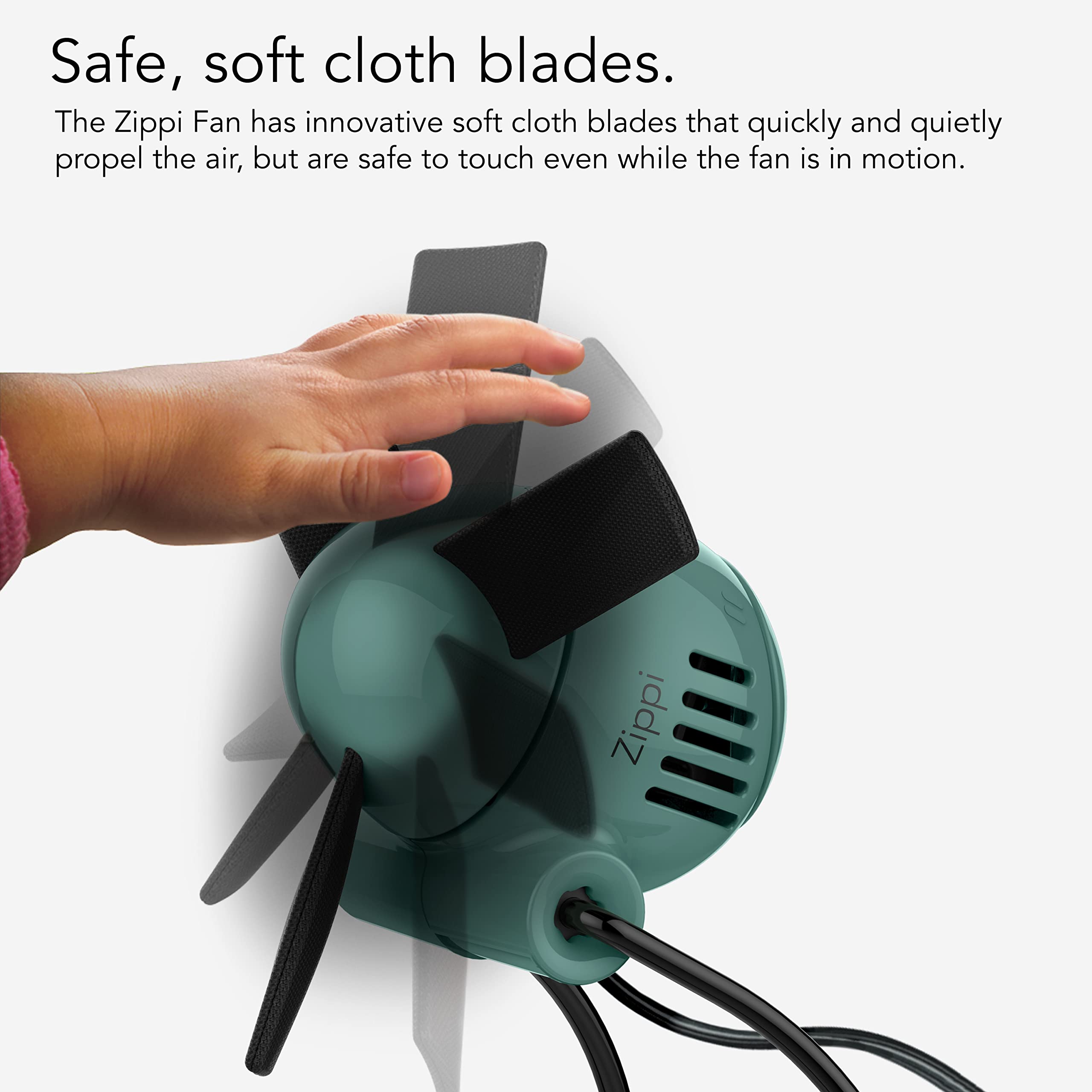 Foto 4 pulgar | Ventilador Personal Vornado Zippi Plegable de 2 Velocidades Verde - Venta Internacional