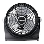 Ventiladores Domésticos Lasko Breeze Machine Pivotantes De 2 Velocidades Negros - Venta Internacional.