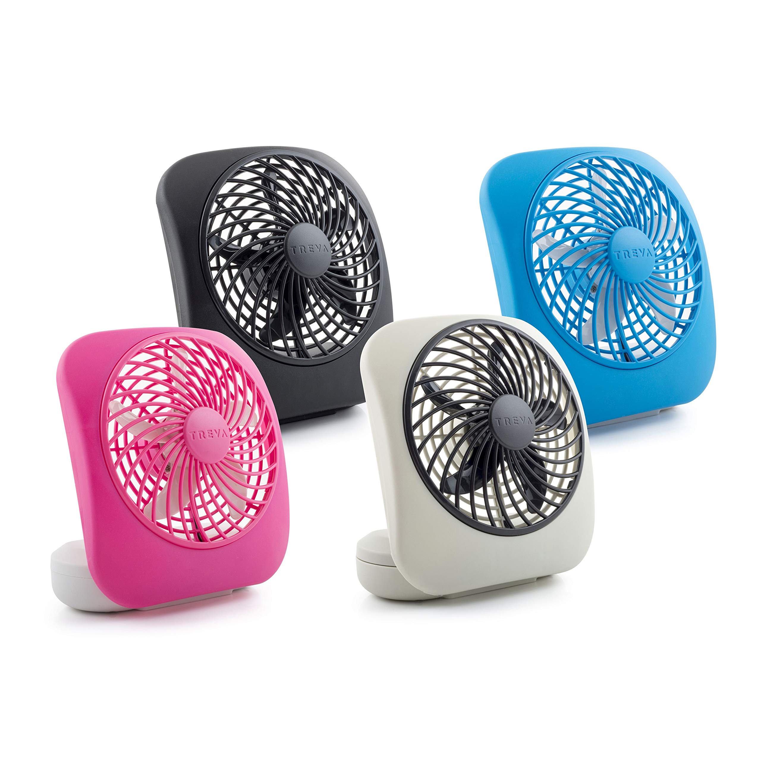 Foto 8 pulgar | Ventilador A Batería O2cool Treva De 5 Pulgadas, 2 Velocidades, Paquete De 2 - Venta Internacional.