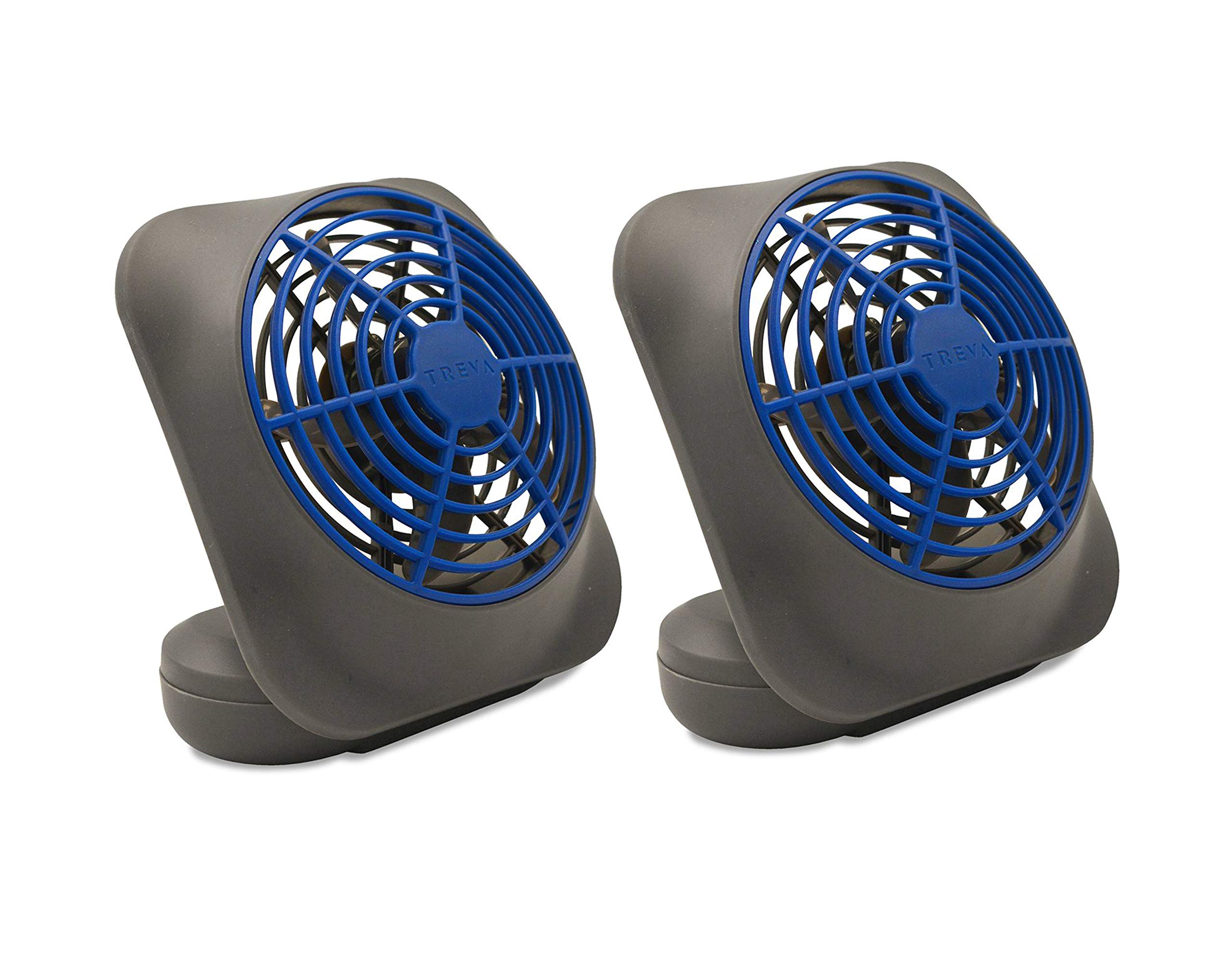 Foto 2 pulgar | Ventilador A Batería O2cool Treva De 5 Pulgadas, 2 Velocidades, Paquete De 2 - Venta Internacional.