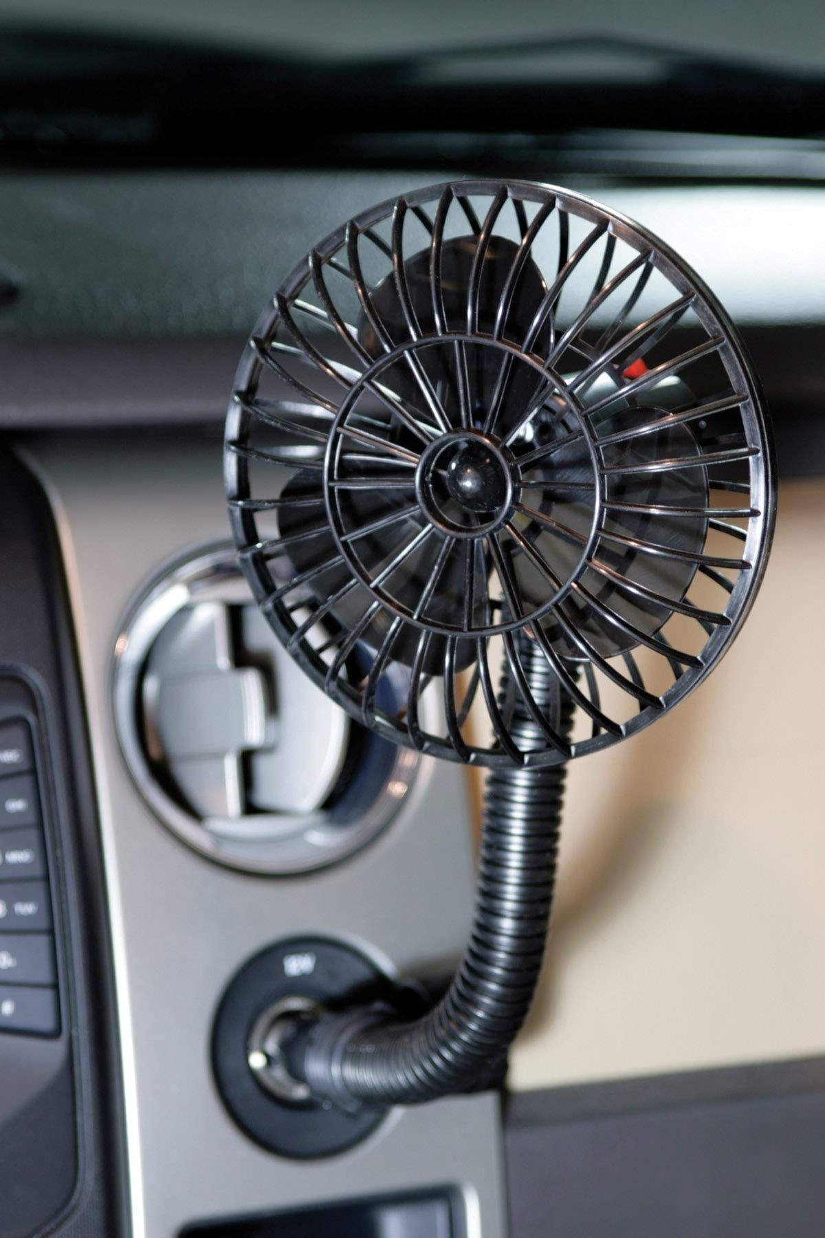 Foto 2 | Ventilador De Coche Koolatron Mini Direct Plug-in De 12 V Con Cuello Ajustable - Venta Internacional.