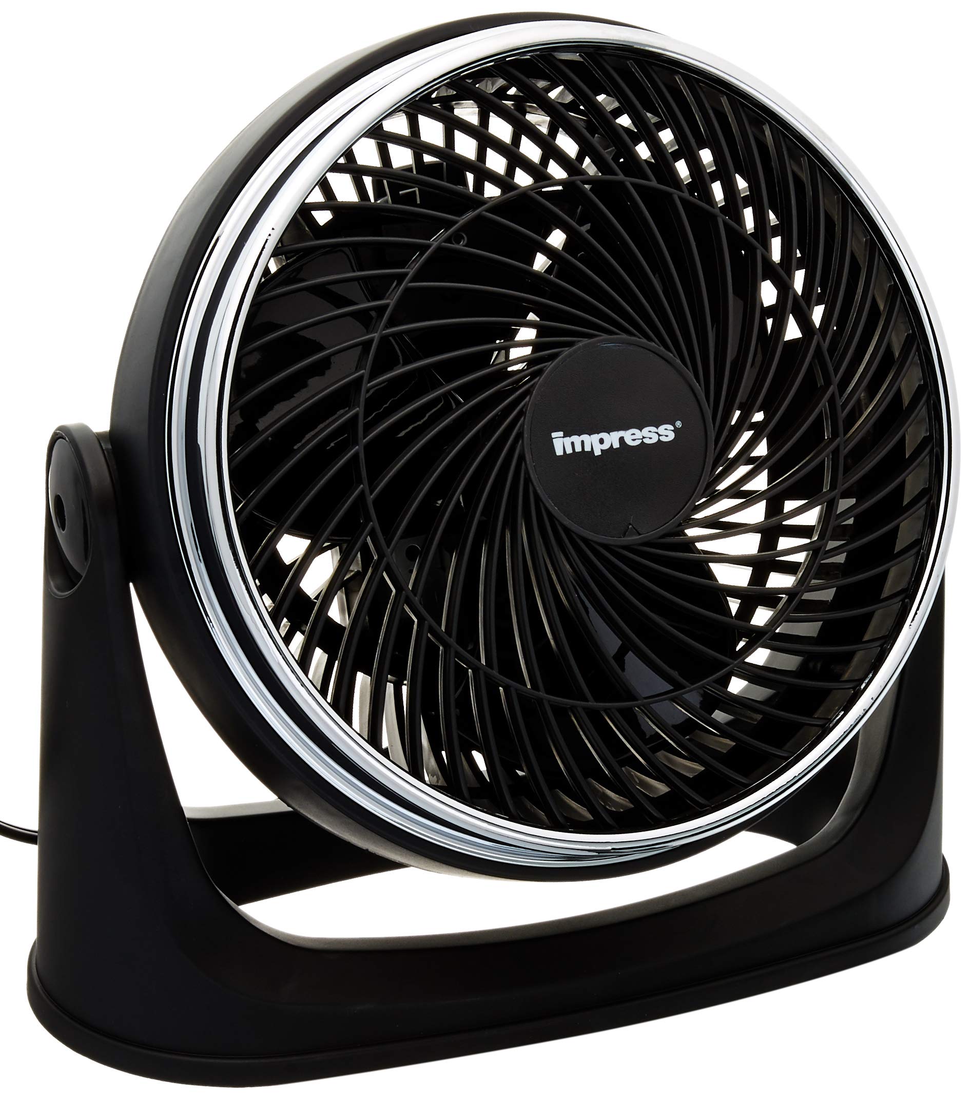 Foto 2 pulgar | Ventilador De Mesa Impress Im-718tc, 20 Cm, Negro, 35 W, Eléctrico Con Cable - Venta Internacional.