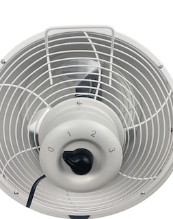 Foto 3 | Trípode Retro Table Fan Hunter 90626-whz, Totalmente Metálico, Blanco - Venta Internacional.