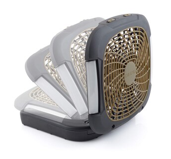 Foto 5 | Ventilador Portátil O2cool Treva De 25 Cm Con Luces Led Y Batería De 2 Velocidades - Venta Internacional.