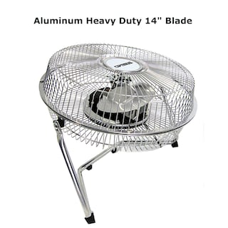 Foto 2 | Ventilador Optimus F-4092 De Alta Velocidad De Grado Industrial, 23 Cm, Plateado - Venta Internacional.