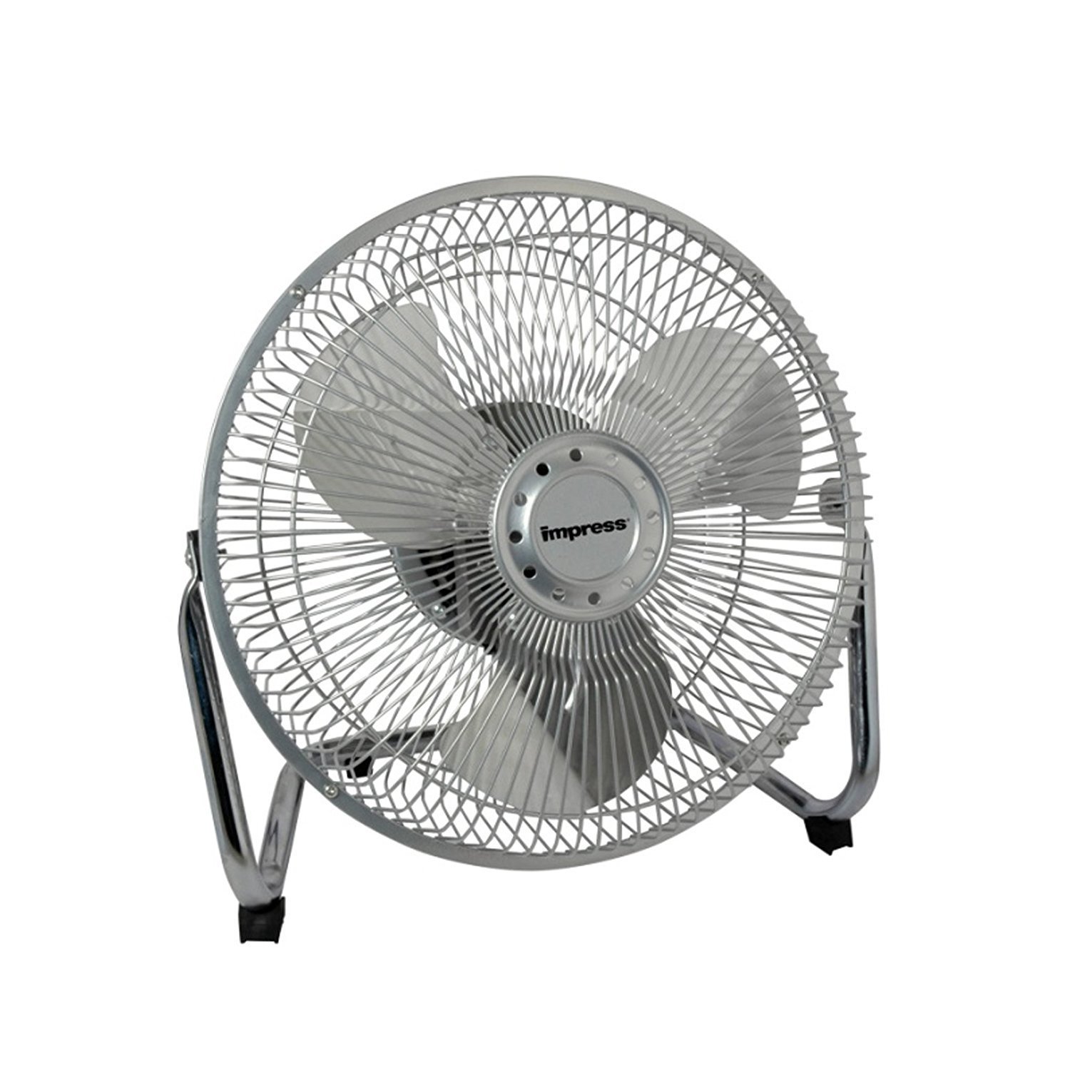 Foto 1 | Ventilador De Alta Velocidad Impress Im-709v De 23 Cm Con 3 Velocidades, Color Plateado - Venta Internacional.
