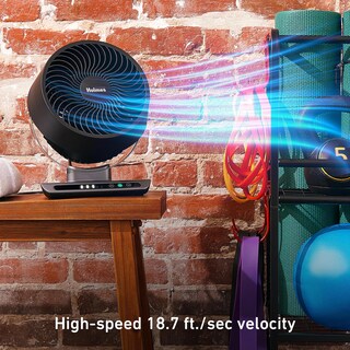 Foto 6 | Ventilador Digital Con Circulación De Aire Holmes Blizzard 8 Negro - Venta Internacional.