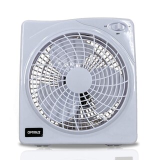 Foto 1 | Ventilador Eléctrico Optimus F-1022 10 De 2 Velocidades Blanco - Venta Internacional