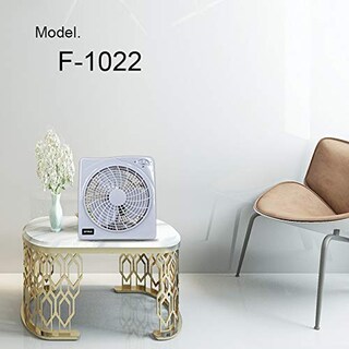 Foto 2 | Ventilador Eléctrico Optimus F-1022 10 De 2 Velocidades Blanco - Venta Internacional