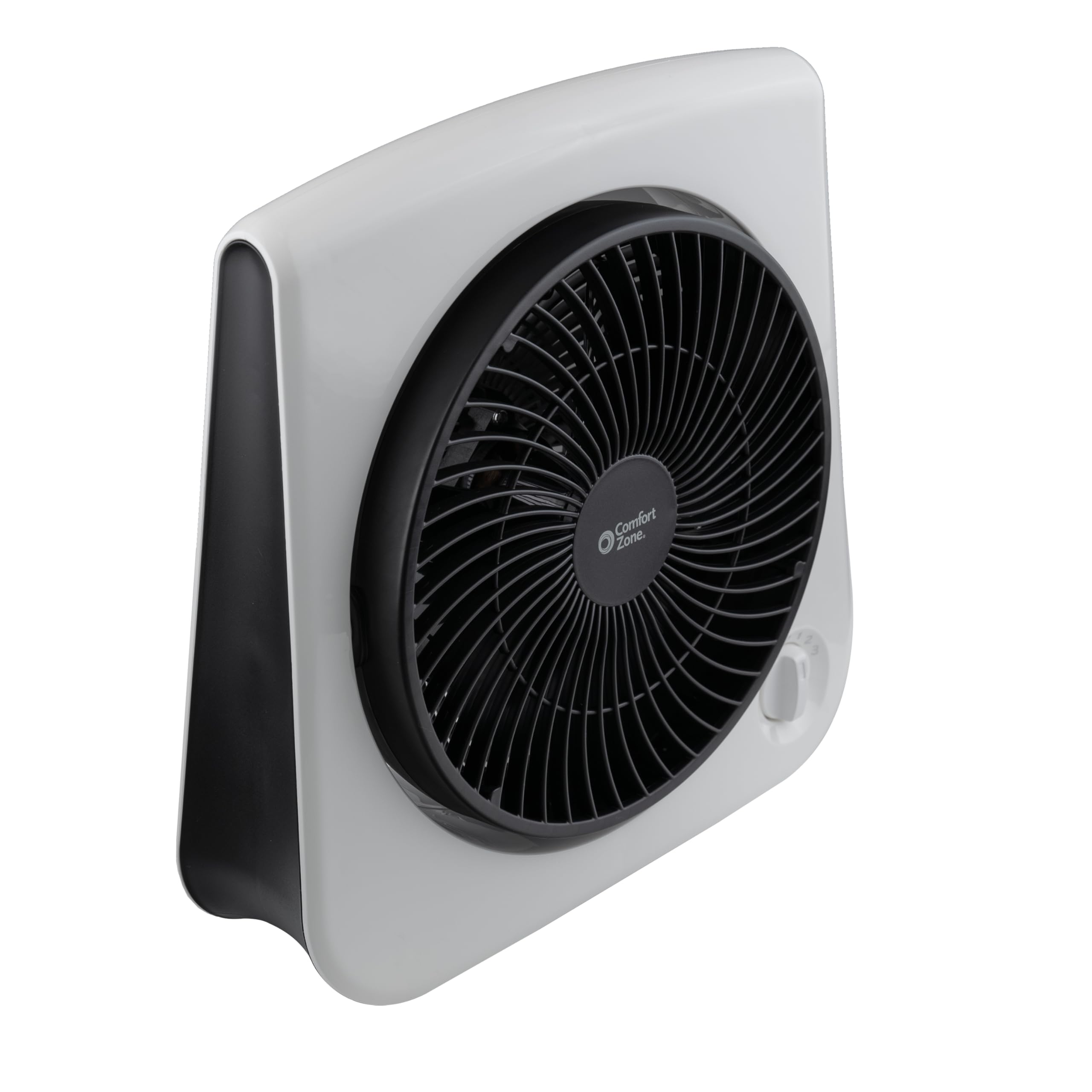 Foto 2 pulgar | Ventilador de Mesa Comfort Zone Turbo 25 Cm 3 Velocidades Blanco - Venta Internacional