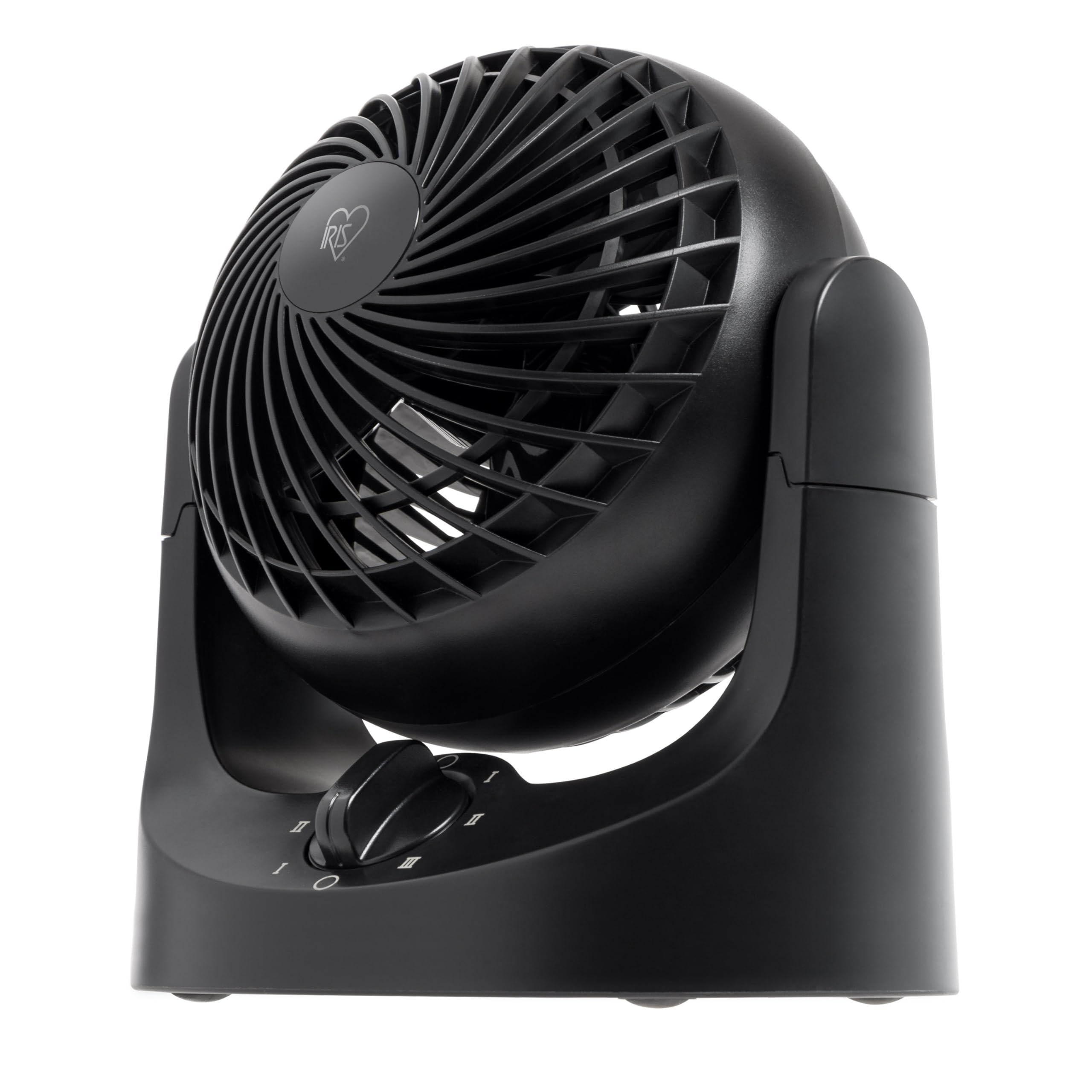 Ventilador de Escritorio Iris de 7" con 3 Velocidades Negro - Venta Internacional