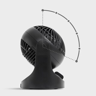 Foto 3 | Ventilador de Escritorio Iris de 7" con 3 Velocidades Negro - Venta Internacional