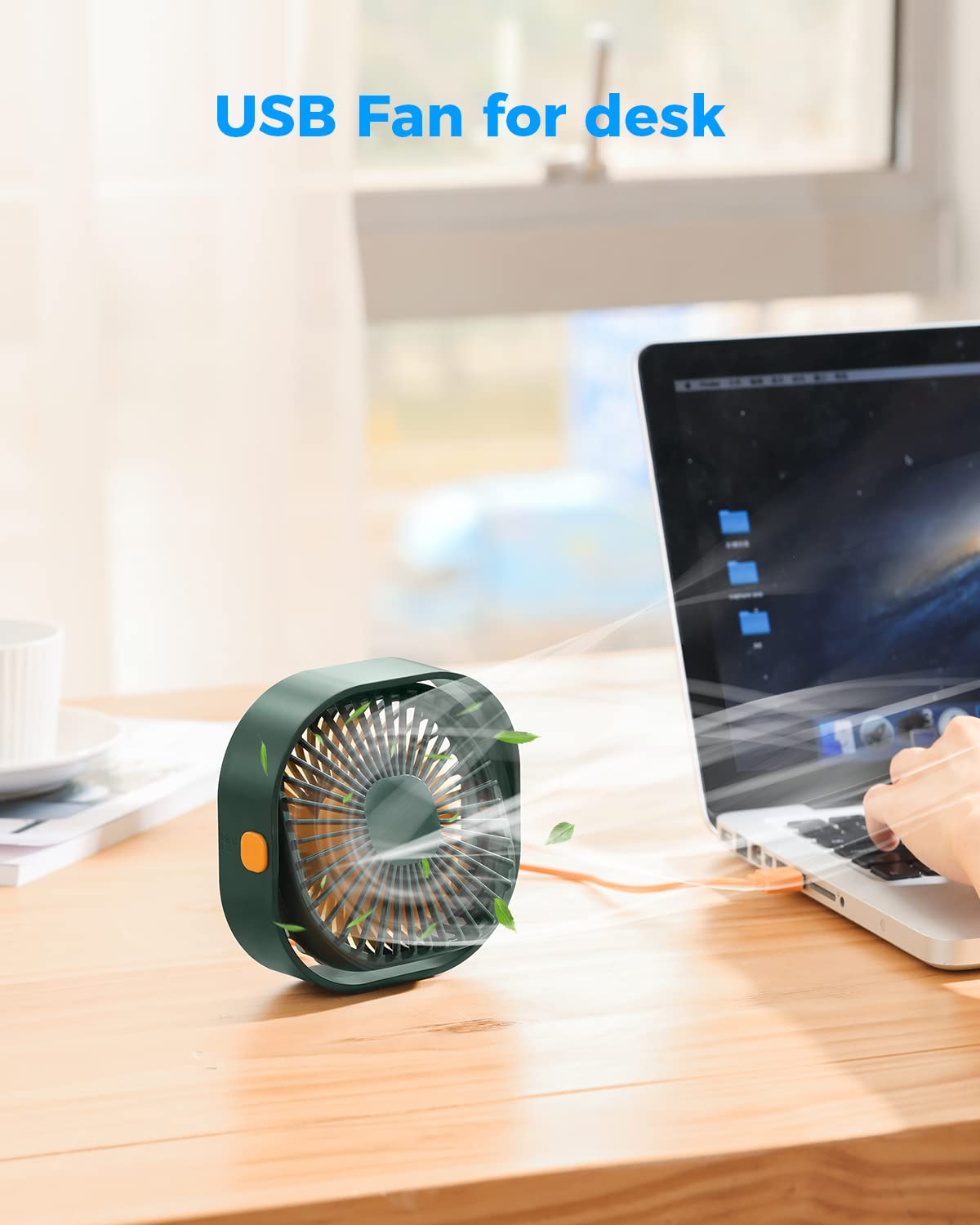 Foto 4 pulgar | Ventilador de Escritorio Rjvw Portátil-Venta Internacional