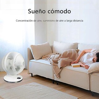Foto 4 | Ventilador Redondo Oscilatorio 12 Velocidades Control Remoto