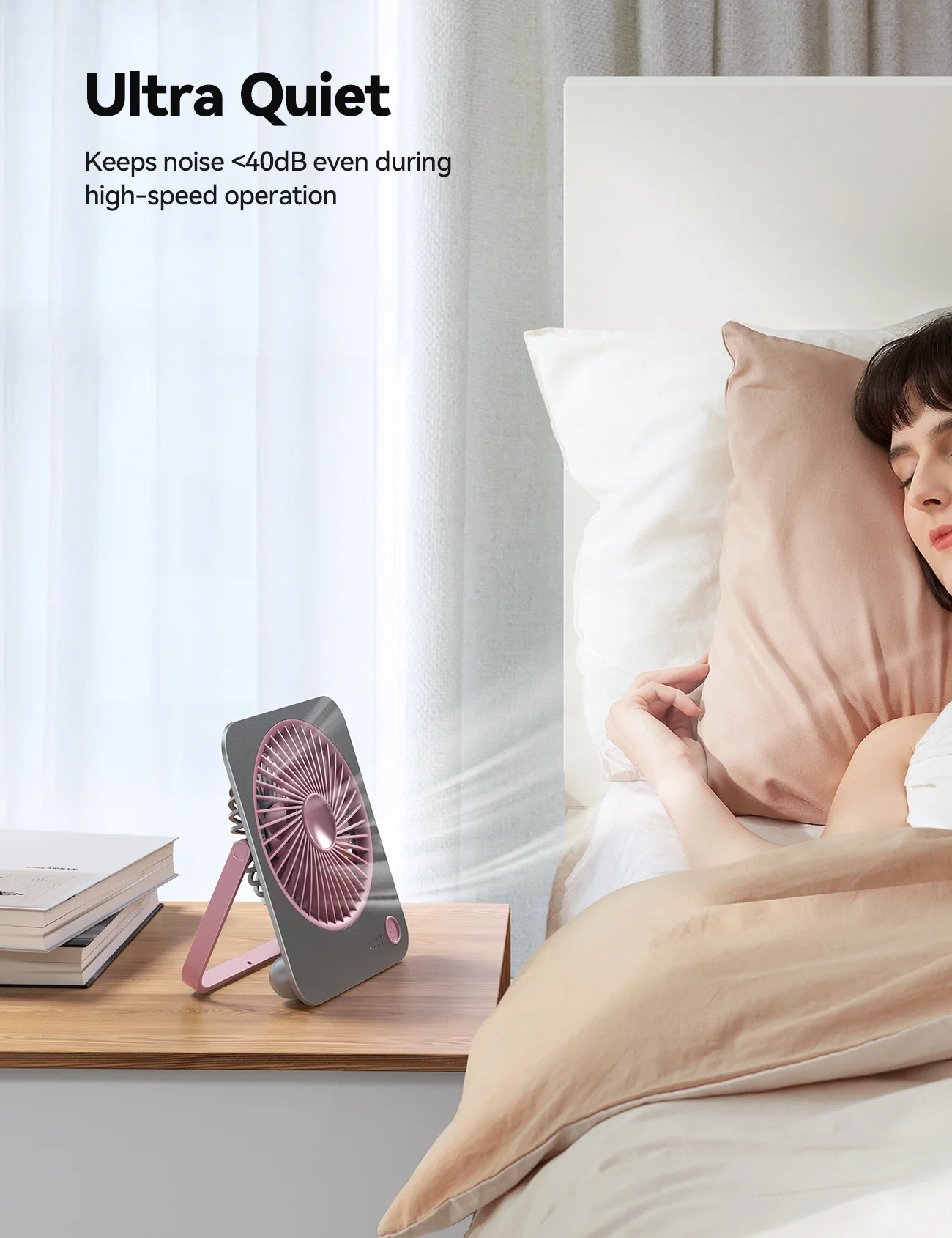 Foto 7 pulgar | Batería Recargable Ultrafina Genérica Para Ventilador De Mesa, Gris - Venta Internacional.