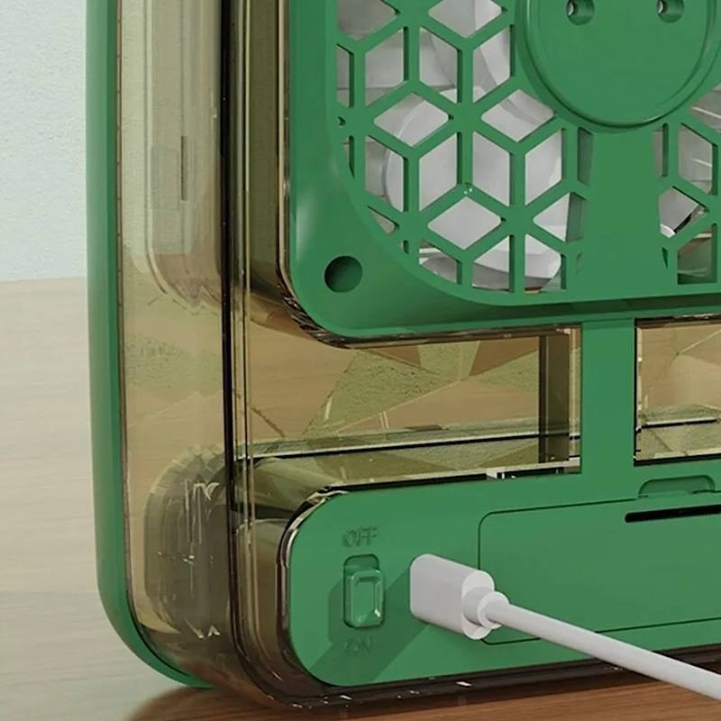 Foto 5 | Ventilador de Escritorio Valtech con Humidificador Recargable
