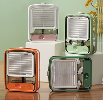 Foto 6 | Ventilador de Escritorio Valtech con Humidificador Recargable