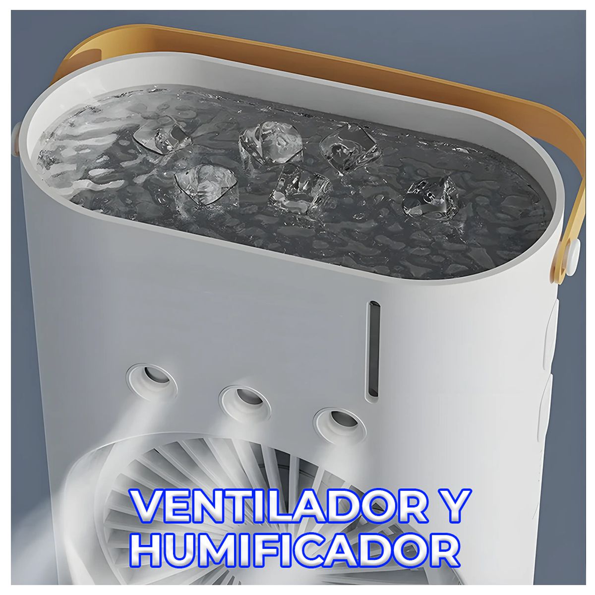 Foto 6 pulgar | Ventilador de Torre Doble con Efecto Humidificador Enfriador Con Base Giratoria Y Control Remoto Elegate