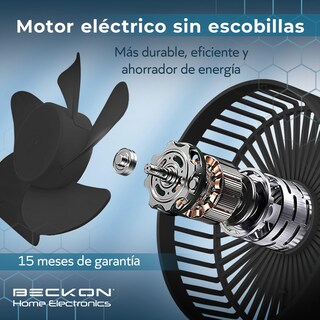 Foto 8 | Ventilador de Escritorio Moon con Cable Usb Silencioso